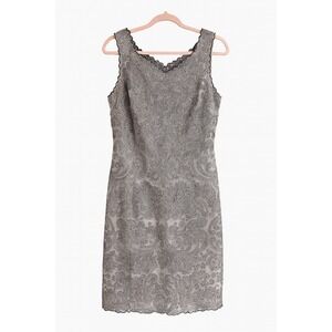 Yoana Baraschi Black & White Sequined Dress – Size Medium – Stunning  Design